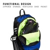 adidas Stadium Soccer Backpack 36L | Padded Laptop Sleeve, Holds A Size 5 Ball, Vented Gear Pocket, Stays Dry On Wet Fields, School Gym & Travel Ready(Team Royal Blue/3)