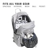 adidas Stadium Soccer Backpack 36L | Padded Laptop Sleeve, Holds A Size 5 Ball, Vented Gear Pocket, Stays Dry On Wet Fields, School Gym & Travel Ready(Team Light Grey/4)