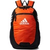adidas Stadium Soccer Backpack 36L | Padded Laptop Sleeve, Holds A Size 5 Ball, Vented Gear Pocket, Stays Dry On Wet Fields, School Gym & Travel Ready(Team Orange/3)