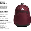 adidas Striker 3 Team Sports Backpack – Daypack for Sports Gym Travel, 36L, Royal Blue, OSFA(Maroon)