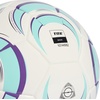 adidas Tiro Soccer Ball(White/Black/Flash Aqua/Active Purple/League Sala)