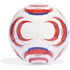 adidas Tiro Soccer Ball(White/Black/Lucid Red)