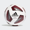 adidas Tiro Soccer Ball(White/Black/Silver Met.)