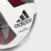 adidas Tiro Soccer Ball(White/Black/Silver Met.)