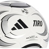 adidas Tiro Soccer Ball(White/Silver Metallic/Black/League)