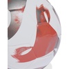 adidas Tiro Soccer Ball(White/Solar Red/Iron Metallic/League Sala)
