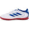 adidas Unisex Adult Goletto IX Turf Soccer Shoes | Soccer Shoes(White/Team Royal Blue/Better Scarlet)