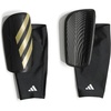 adidas Unisex Adult Tiro Soccer Shin Guards(Black/Gold Metallic/White/Competition)