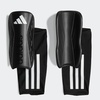 adidas Unisex Adult Tiro Soccer Shin Guards(Black/White/Iron Metallic/League)