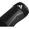 adidas Unisex Adult Tiro Soccer Shin Guards(Black/White/Iron Metallic/Training)