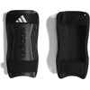 adidas Unisex Adult Tiro Soccer Shin Guards(Black/White/Iron Metallic/Training)