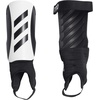 adidas Unisex Adult Tiro Soccer Shin Guards(White/Black/Black/Match)