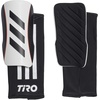 adidas Unisex Adult Tiro Soccer Shin Guards(White/Black/Black/Solar Red/League)
