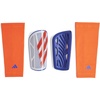 adidas Unisex Adult Tiro Soccer Shin Guards(White/Lucid Blue/Solar Red/League)