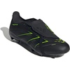 adidas Unisex-Adult League Predator Fold-Over Tongue Firm/Multi Ground Cleat(Black/Carbon/Lucid Lemon)