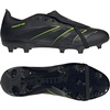 adidas Unisex-Adult League Predator Fold-Over Tongue Firm/Multi Ground Cleat(Black/Carbon/Lucid Lemon)