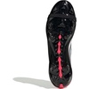 adidas Unisex-Adult League Predator Fold-Over Tongue Firm/Multi Ground Cleat(Black/White/Lucid Red)