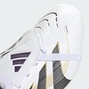 adidas Unisex-Adult League Predator Fold-Over Tongue Firm/Multi Ground Cleat(Cloud White Core Black Gold Metallic)