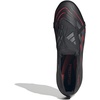 adidas Unisex-Adult League Predator Fold-Over Tongue Firm/Multi Ground Cleat(Core Black Grey Four Lucid Red)