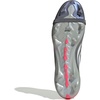 adidas Unisex-Adult League Predator Fold-Over Tongue Firm/Multi Ground Cleat(Iron Metallic/Zero Metallic/Lucid Red)