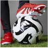 adidas Unisex-Adult League Predator Fold-Over Tongue Firm/Multi Ground Cleat(Lucid Red Cloud White Core Black)