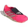 adidas Unisex-Adult League Predator Fold-Over Tongue Firm/Multi Ground Cleat(Solar Turbo/Thermal Chrome/Black)