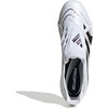adidas Unisex-Adult League Predator Fold-Over Tongue Firm/Multi Ground Cleat(White/Black/Gold Metallic)