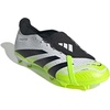 adidas Unisex-Adult League Predator Fold-Over Tongue Firm/Multi Ground Cleat(White/Black/Lucid Lemon)