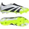 adidas Unisex-Adult League Predator Fold-Over Tongue Firm/Multi Ground Cleat(White/Black/Lucid Lemon)