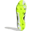 adidas Unisex-Adult League Predator Fold-Over Tongue Firm/Multi Ground Cleat(White/Black/Lucid Lemon)