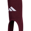 adidas Utility Baseball Stirrup 1 Pair | Unisex, 1-Pack, Cushioned Impact Zones, Arch & Ankle Support, Moisture-Wicking, Stay-Up Fit, Game & Practice Ready(Team Maroon/White/2)