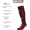 adidas Utility OTC Socks – White 5140216(Team Maroon/White/2)