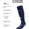 adidas Utility OTC Socks – White 5140216(Team Navy Blue/White/2)