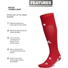 adidas Utility OTC Socks – White 5140216(Team Power Red/White/2)