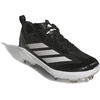 adidas Women’s Adizero Instict TPU 2.0 Softball Cleats(Black/White/Silver Metallic)