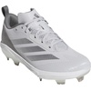 adidas Women’s Adizero Instict TPU 2.0 Softball Cleats(Team Light Grey/Silver Metallic/Team Grey)