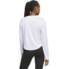 adidas Women’s Designed for Training Everyday Long Sleeve T-Shirt(White)