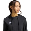 adidas Women’s Entrada 26 Full-zip Hoodie(Black/White)
