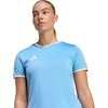 adidas Women’s Entrada 26 Jersey(Team Light Blue/White)