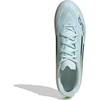adidas Womens F50 Sparkfusion League Firm Ground Artificial Ground Sneakers Shoes – Pink(Almost Blue/Dusky Petrol/Yellow)