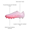 adidas Womens F50 Sparkfusion League Firm Ground Artificial Ground Sneakers Shoes – Pink(Solar Turbo/White/Distilled Pink)