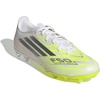 adidas Womens F50 Sparkfusion League Firm Ground Artificial Ground Sneakers Shoes – Pink(White/Iron Metallic/Yellow)