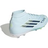 adidas Women’s F50 Sparkfusion League Firm Ground Soccer Shoes(Almost Blue/Dusky Petrol/Yellow)