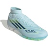 adidas Women’s F50 Sparkfusion League Firm Ground Soccer Shoes(Almost Blue/Dusky Petrol/Yellow)