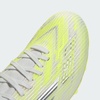 adidas Women’s F50 Sparkfusion League Firm Ground Soccer Shoes(White/Iron Metallic/Yellow)