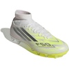 adidas Women’s F50 Sparkfusion League Firm Ground Soccer Shoes(White/Iron Metallic/Yellow)