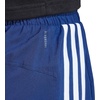 adidas Womens Pacer Training 3-Stripes Woven High-Rise Shorts(Dark Blue/White)