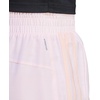 adidas Womens Pacer Training 3-Stripes Woven High-Rise Shorts(Glow Pink Mel/Glow Pink)