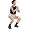 adidas Womens Pacer Training 3-Stripes Woven High-Rise Shorts(Glow Pink Mel/Glow Pink)