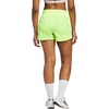 adidas Womens Pacer Training 3-Stripes Woven High-Rise Shorts(Lucid Lemon)